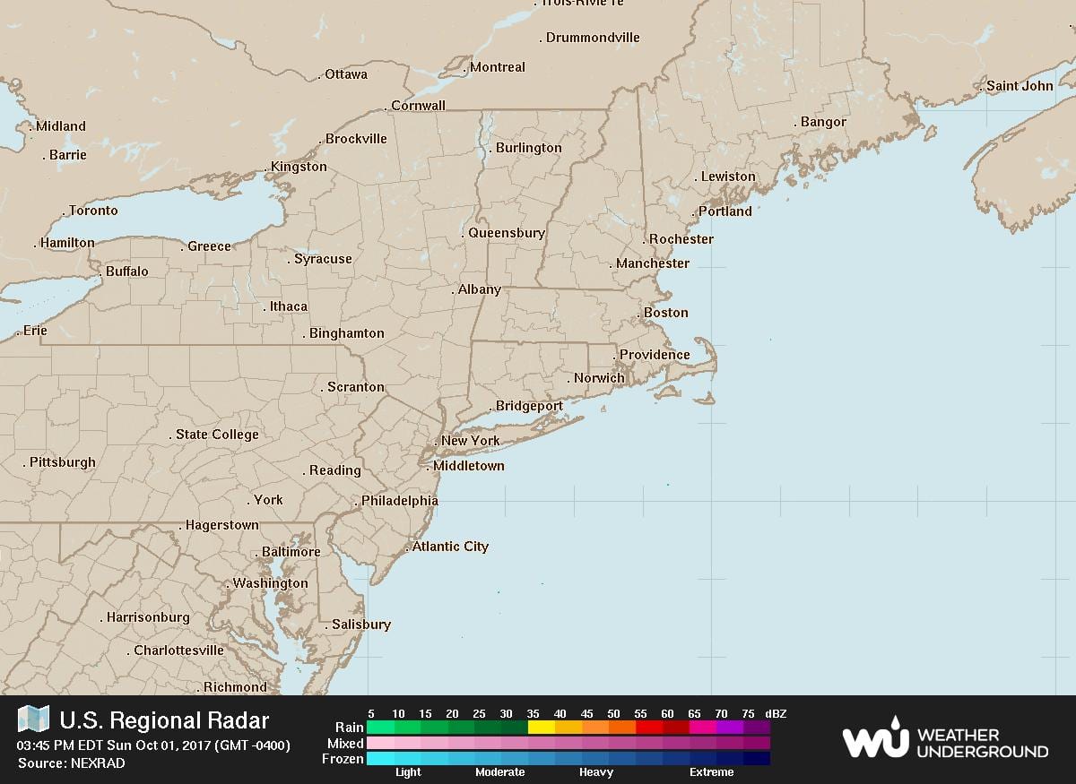 radar mapa de Filadèlfia