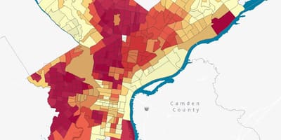Caixa mapa de Filadèlfia