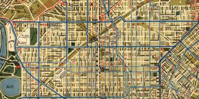 Mapa de carrers de Filadèlfia