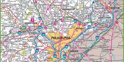 Mapa De Filadèlfia